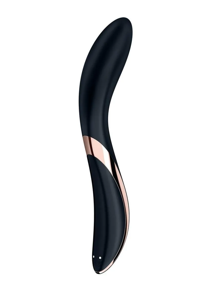 Satisfyer Rrrolling Explosion 12 Function G Spot Vibrator with Rolling Ball Stimulator Black