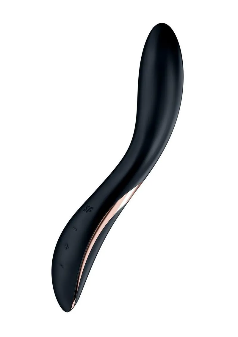 Satisfyer Rrrolling Explosion 12 Function G Spot Vibrator with Rolling Ball Stimulator Black