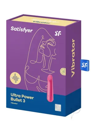 Satisfyer Ultra Power Bullet 3 Red(disc)