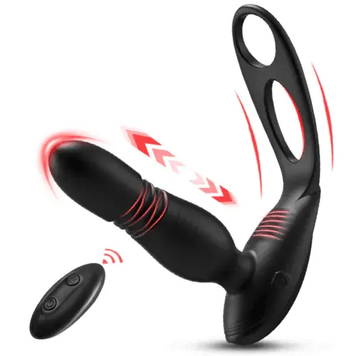 Silencio Prostara - Dual-Action Telescopic Prostate Stimulator