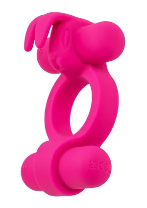 Silicone Rechargeable Rockin' Rabbit Cock Ring