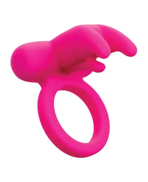 Silicone Rechargeable Triple Clit Flicker - Pink