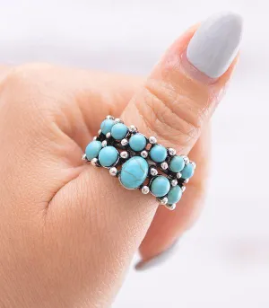 Turquoise Cuff Ring