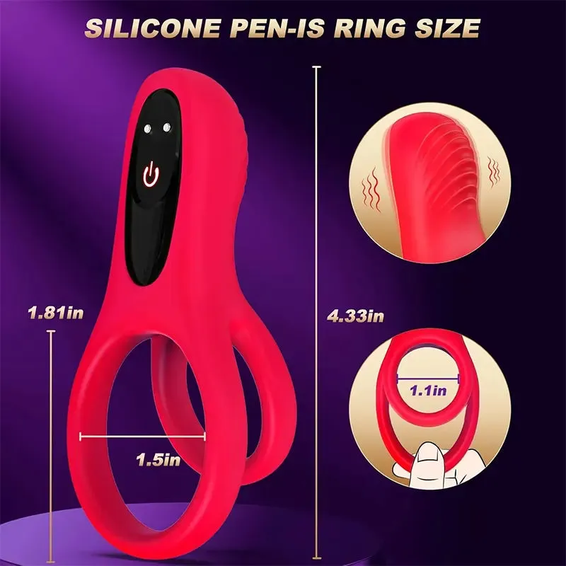 VibeLock Pro Dual Vibrating Cock Ring