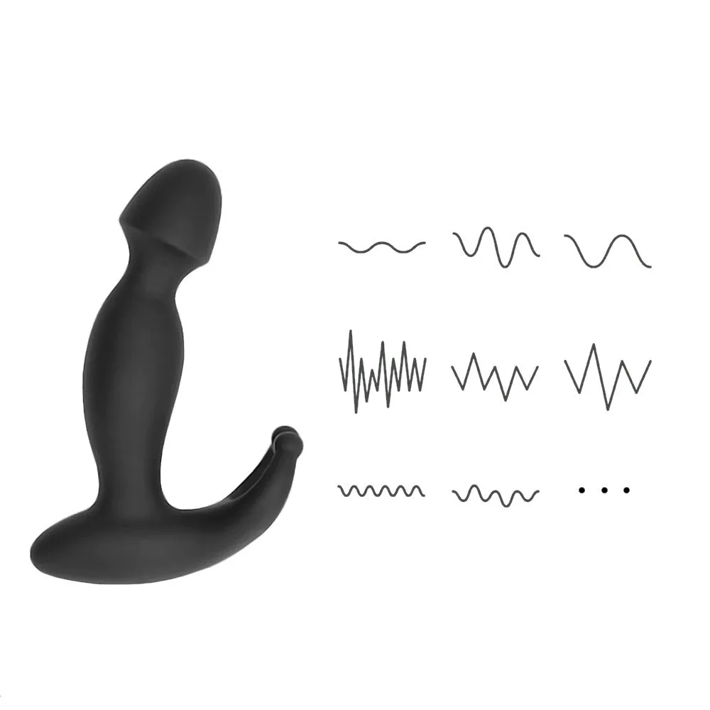 Vibrating Anal Waterproof Massager P-Spot Plug