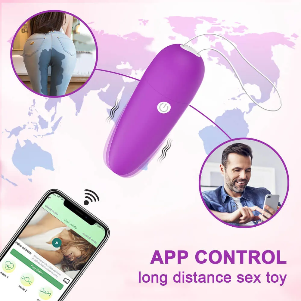 Wireless Bluetooth Mini Bullet Vibrator