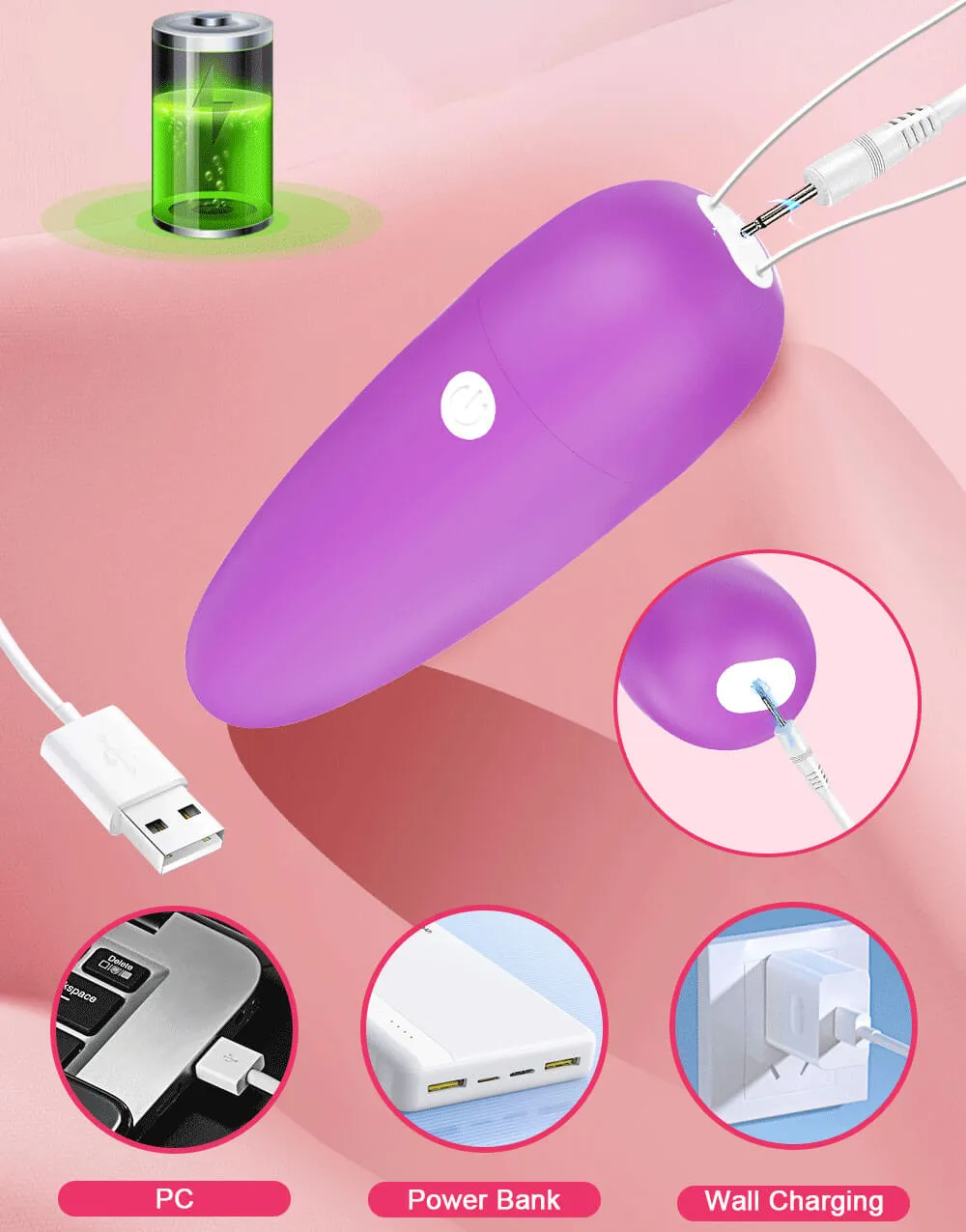 Wireless Bluetooth Mini Bullet Vibrator