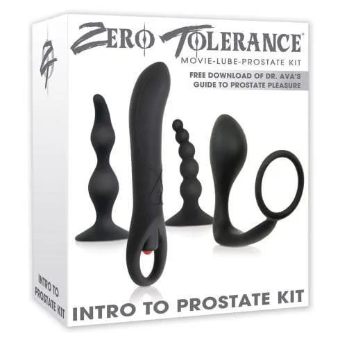 Zero Tolerance - Intro to Prostate Anal Kit (Black)