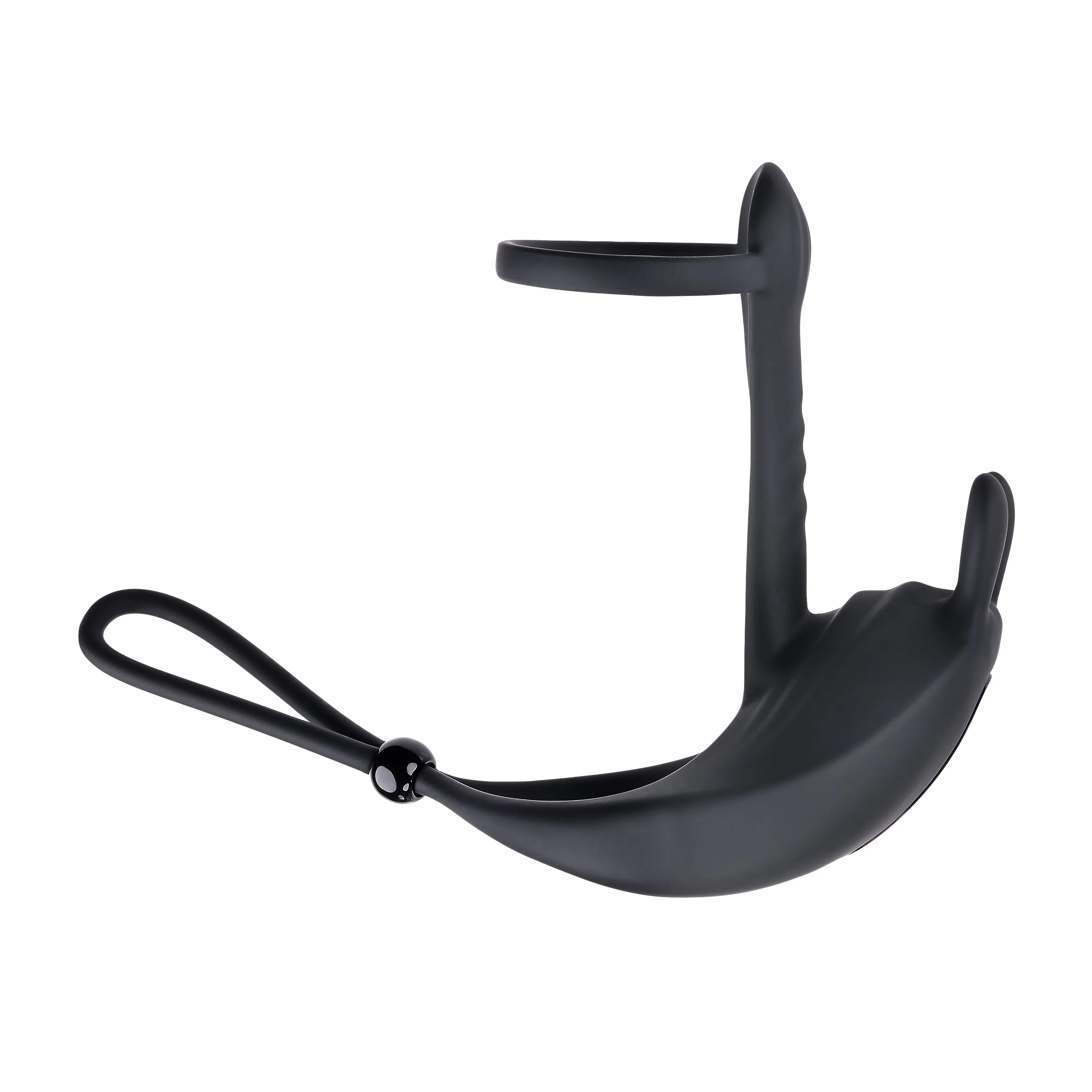 Zero Tolerance SADDLE UP - Black USB Rechargeable Vibrating Cock & Ball Rings