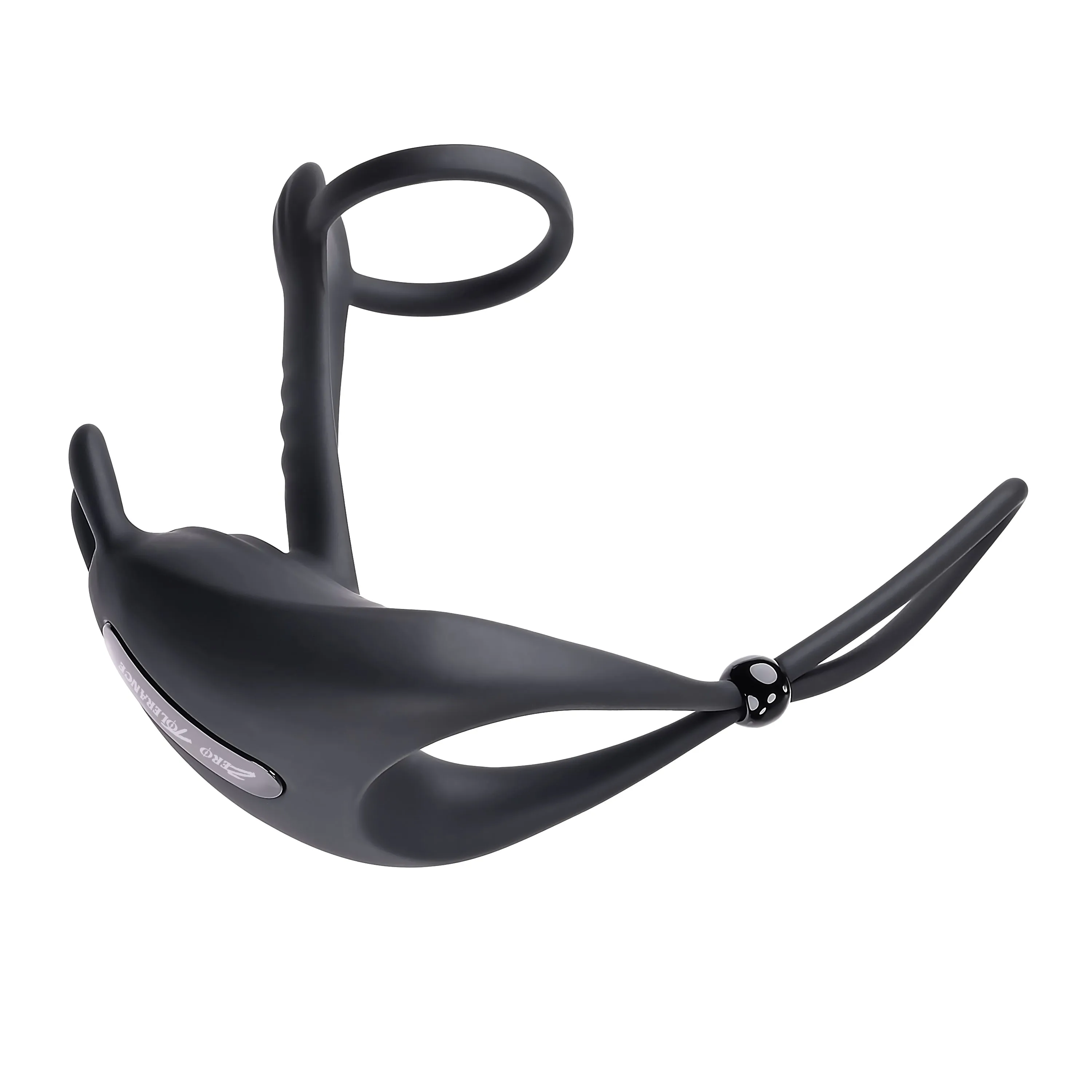 Zero Tolerance SADDLE UP - Black USB Rechargeable Vibrating Cock & Ball Rings